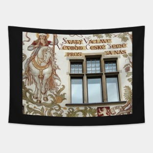 The Rider's Window Tapestry