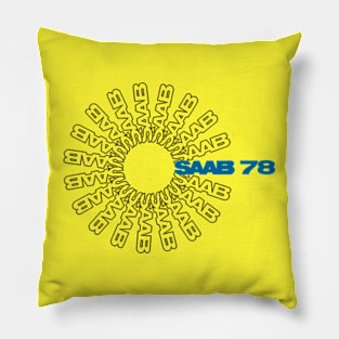 1978 SAAB BROCHURE Pillow