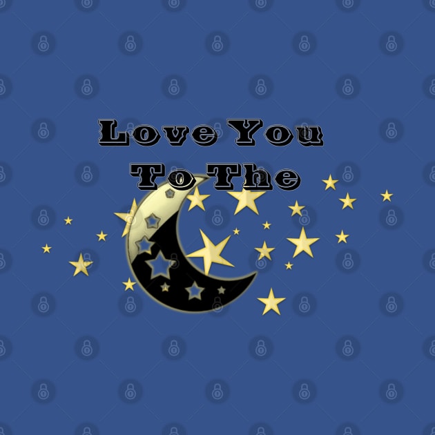 Love you To the Moon & Stars by D_AUGUST_ART_53