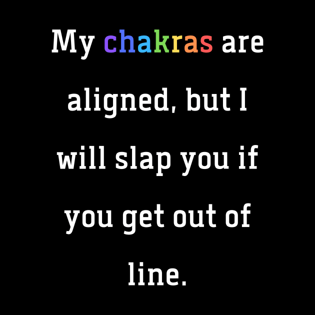 Funny Chakra colours design to get you smiling by DubemDesigns