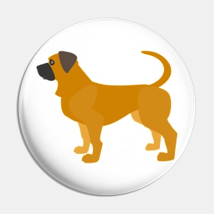 English Mastiff Pin