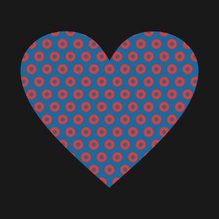 Phish Donut Valentine Heart T-Shirt