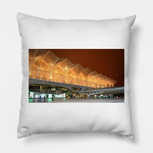 Gare do Oriente. Architecture. Lisbon. Pillow