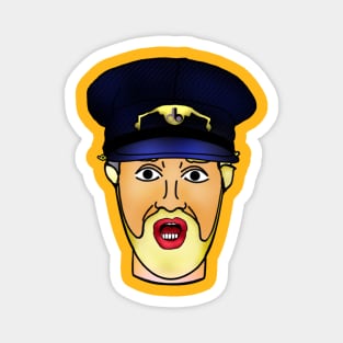 Train Conductor Lloyd Magnet