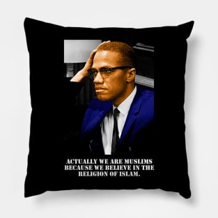 Malcolm X Quotes Pillow