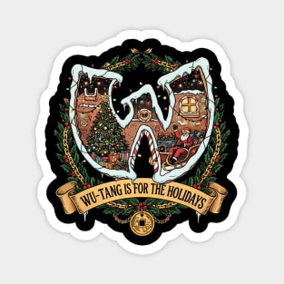 Wutang Clan Christmas Holiday Magnet