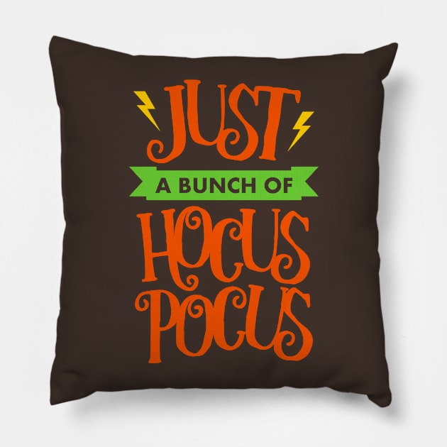 Just a Bunch of Hocus Pocus Pillow by emodist