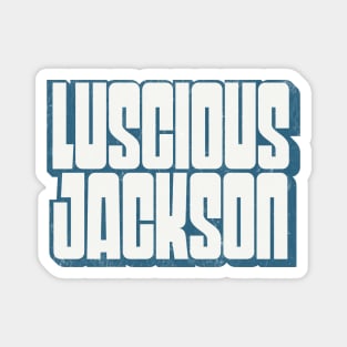 Luscious Jackson / 90s Style Fan Design Magnet