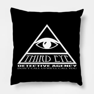 Third Eye Detective Agency Pillow