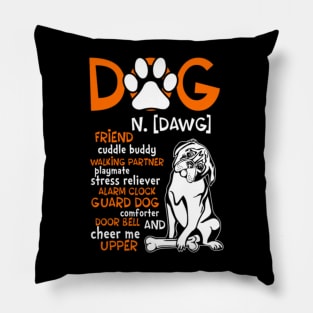 Dog Friend Cuddle Buddy Pillow