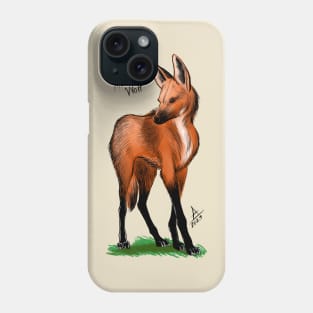 Maned Wolf Phone Case