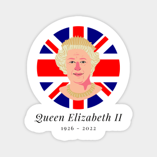 RIP Queen Elizabeth II Magnet