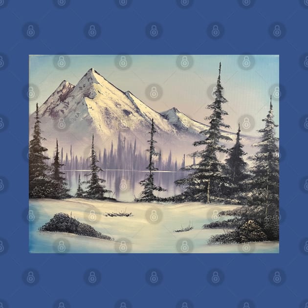 Winter Mountain by J&S mason