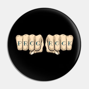 Prog rock tattoo Pin