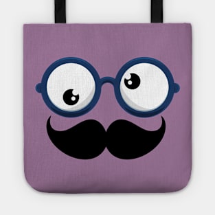 cute emoji cartoon face Tote