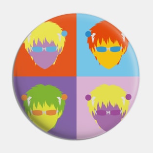 Saiki kusuo pop art Pin