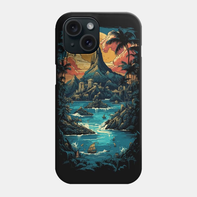 Carioca Paradise Phone Case by Rafael Pando