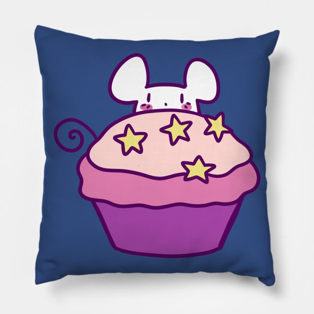 Cupcake Mouse Pillow by saradaboru