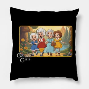 The Golden Girls Adeventure Pillow