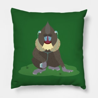 Mandrill Manguebeat Pillow