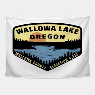 Wallowa Lake Oregon Tapestry