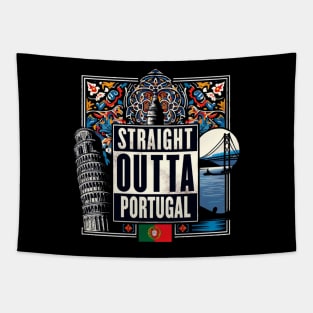 Straight Outta Portugal Tapestry