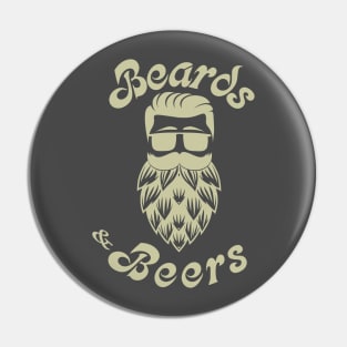 Beards & Beers - Tan Pin