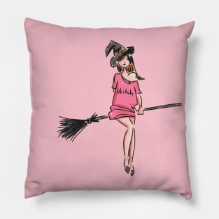 CUTE WITCH Pillow