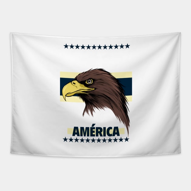 Aguilas América Campeón Tapestry by akyanyme