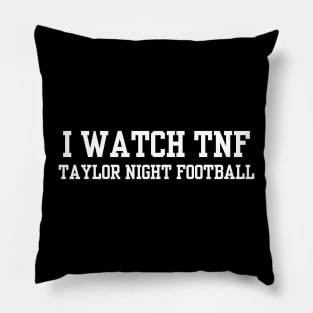 Taylor Night Football Pillow