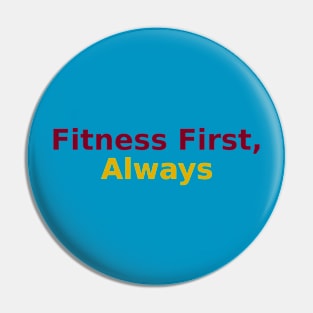 Fitness Focus Pin