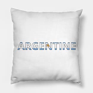 Drapeau Argentine Pillow