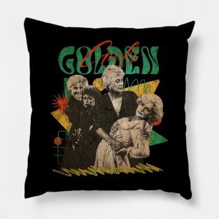 VINTAGE POP RETRO -Golden Girls Dance - STYLE 70S Pillow