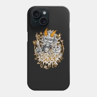 RHokeArt Dio & Nemo B&W Phone Case