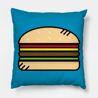 Hamburguer - Icon Pillow