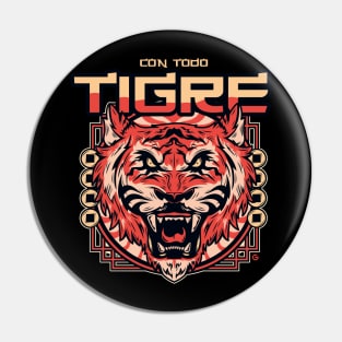 CON TODO TIGRE! Pin