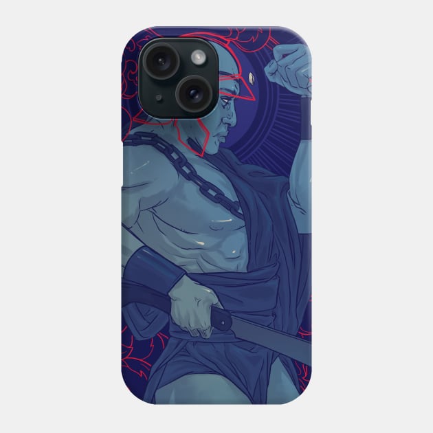 Jorge and Ogum Phone Case by dracoimagem