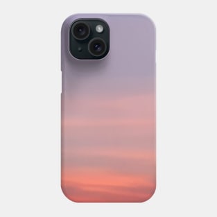 Pastel Ombre Pink Purple And Orange Phone Case