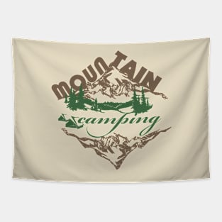 Camping in Mountain Tapestry