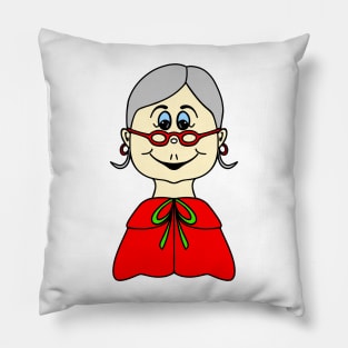 MRS Claus Merry Christmas Pillow