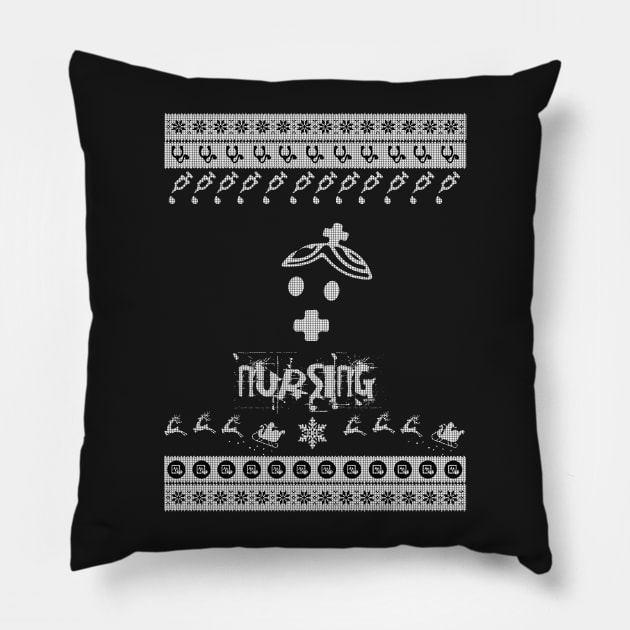 Merry Christmas Nursing Pillow by bryanwilly