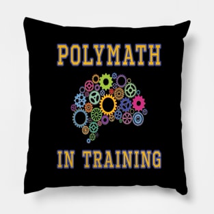 Polymath in Training Pillow