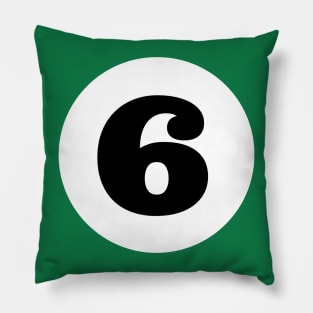 Halloween Billiard Pool Ball 6 six Group Costume Pillow