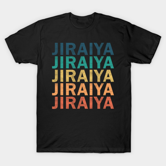 Discover Jiraiya Name T Shirt - Jiraiya Vintage Retro Name Gift Item Tee - Jiraiya - T-Shirt