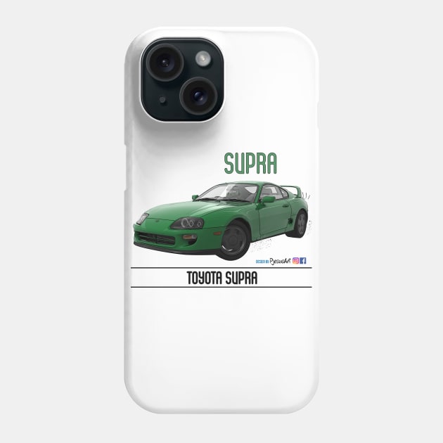 Supra Green Pearl Phone Case by PjesusArt