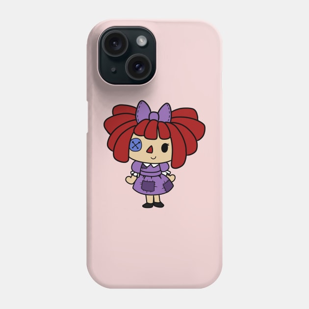 Ragatha from the digital circus Phone Case by LillyTheChibi