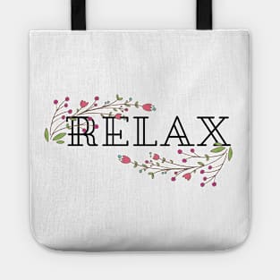 Relax – flowers Tote