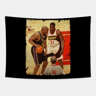 Magic Johnson vs Dominique Wilkins Tapestry