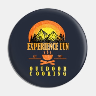 fun experience outdoor cooking - camping, hiking, trekking, outdoor recreation Pin