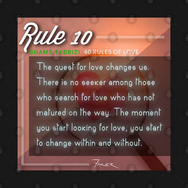 40 RULES OF LOVE - 10 by Fitra Design